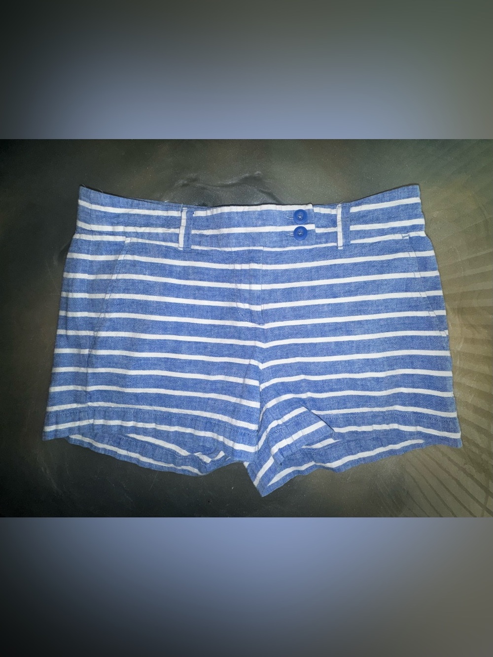 Vineyard Vines Blue & White Striped Shorts